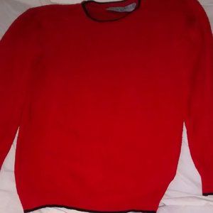Red Liz Claiborne sweater